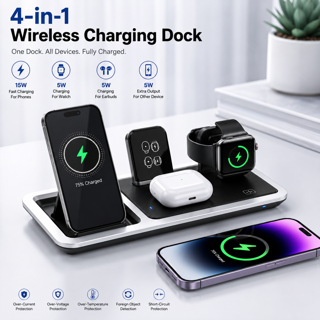 MagFusion X™ Fast Wireless Charging Station